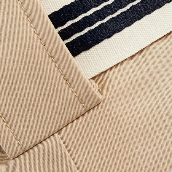 Sandro Wide leg beige cotton trouser - Picture 3 of 4